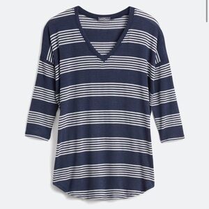 Market & Spruce Careen V-neck Dolman Knit Top size large